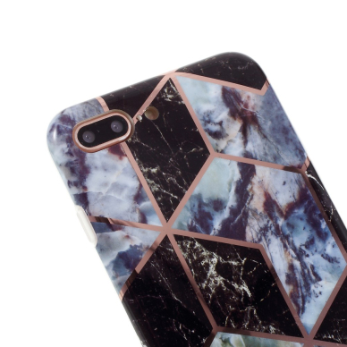 iPhone 7+/8+ tracy nugarėlė Geometric marble blue 2