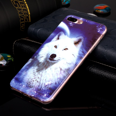 iPhone 7+/8+ Tracy nugarėlė White Dog 3