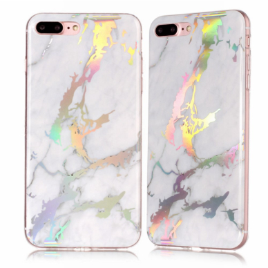 iPhone 7+/8+ Tracy White Marble+ nugarėlė 1