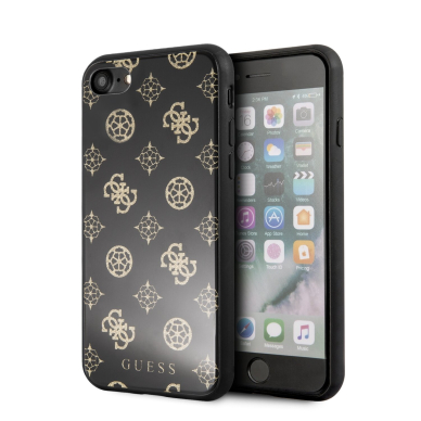 iPhone 7/8/SE 2020 juoda GUESS nugarėlė GUHCI8TGGPBK