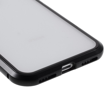 iPhone 7/8/SE 2020 juoda MAGNETIC 360 glass nugarėlė 9