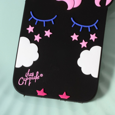 iPhone 7/8/SE 2020 juoda nugarėlė Cute Unicorn 4