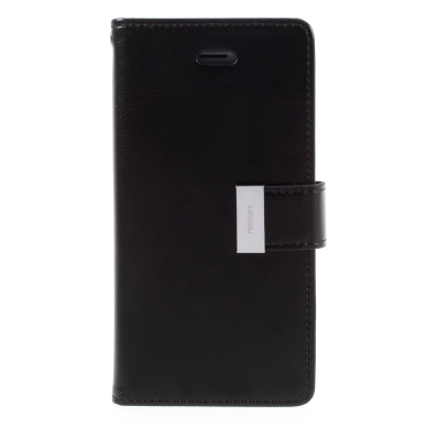 iPhone 7/8/SE 2020/SE 2022 juodas MERCURY RICH DIARY dėklas 4