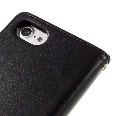 iPhone 7/8/SE 2020/SE 2022 juodas MERCURY RICH DIARY dėklas 7