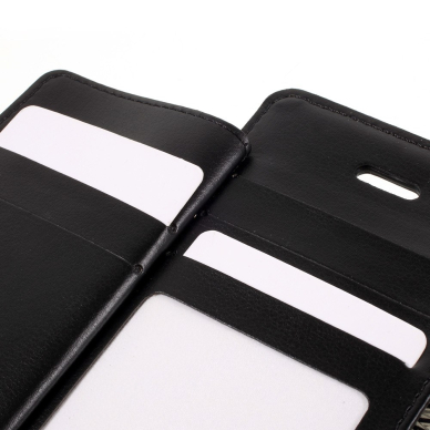 iPhone 7/8/SE 2020/SE 2022 juodas MERCURY RICH DIARY dėklas 8