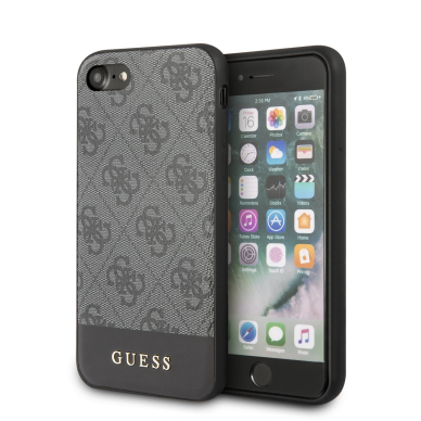 iPhone 7/8/SE 2020 pilka GUESS nugarėlė GUHCI8G4GLRG