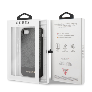 iPhone 7/8/SE 2020 pilka GUESS nugarėlė GUHCI8G4GLRG 5