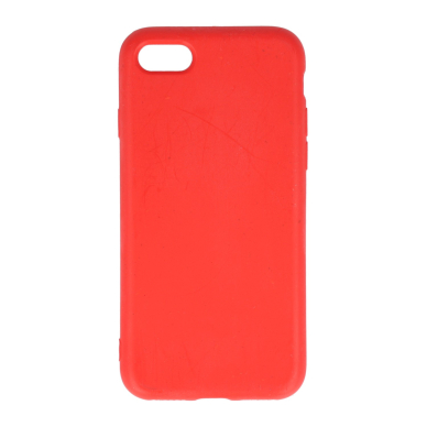 iPhone 7/8/SE 2020 raudona ECO wheat nugarėlė