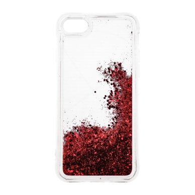 iPhone 7/8/SE 2020 raudona WATER BALLS nugarėlė