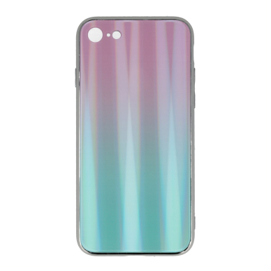 iPhone 7/8/SE 2020 rožinė+mėt. AURORA2 nugarėlė