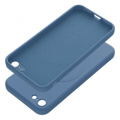 iPhone 7/8/SE 2020/ SE 2022 mėlyna MagSilicone nugarėlė 6