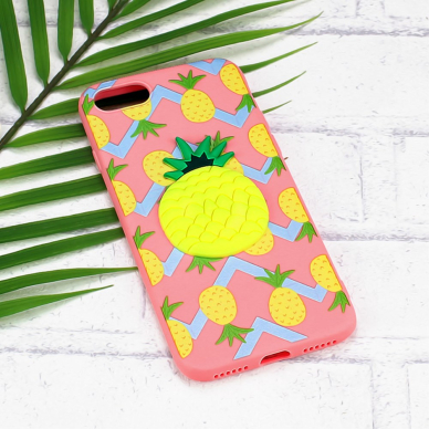 iPhone 7/8/SE 2020 Tracy 3D nugarėlė Pineapple 4