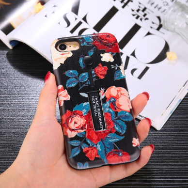 iPhone 7/8/SE 2020 Tracy Finger nugarėlė Charming Flower 3
