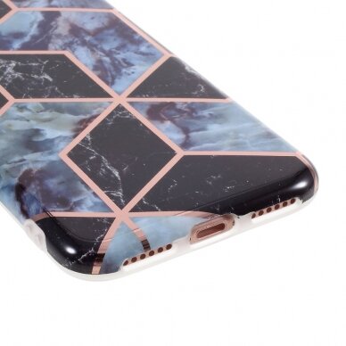iPhone 7/8/SE 2020 Tracy nugarėlė Geometric marble blue 4