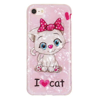 iPhone 7/8/SE 2020 Tracy shell nugarėlė Love Cat 2