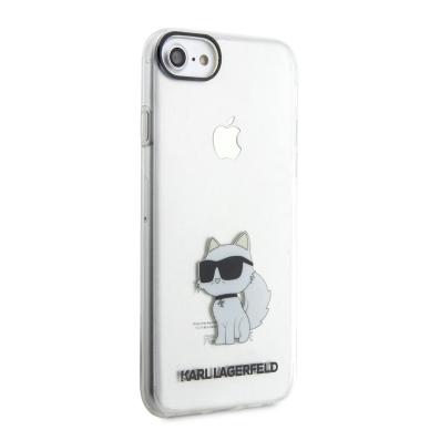 iPhone 7/8/SE 2020 transparent Choupette KARL LAGERFELD nugarėlė KLHCI8HNCHTCT 4