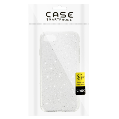 iPhone 7/8/SE 2020/SE 2022 clear Crystal Glitter nugarėlė 5