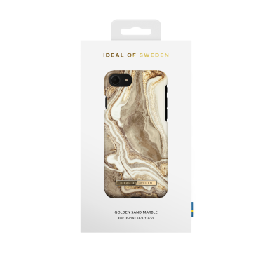 iPhone 7/8/SE 2020/SE 2022 iDeal Of Sweden nugarėlė Golden Sand Marble 1