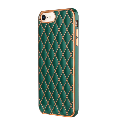 iPhone 7/8/SE 2020/SE 2022 dark green SULADA RHOMBUS nugarėlė 1