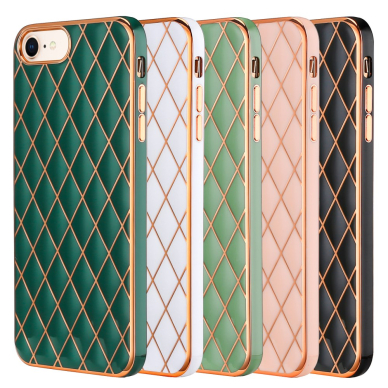 iPhone 7/8/SE 2020/SE 2022 dark green SULADA RHOMBUS nugarėlė 3