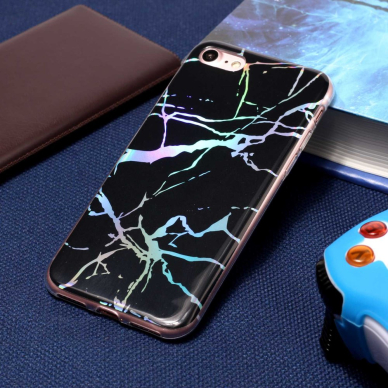 iPhone 7/8/SE 2020/SE 2022 Tracy Black Marble+ nugarėlė 5