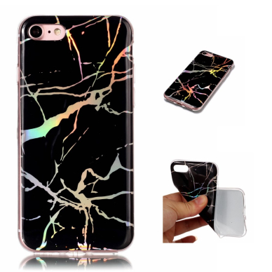 iPhone 7/8/SE 2020/SE 2022 Tracy Black Marble+ nugarėlė