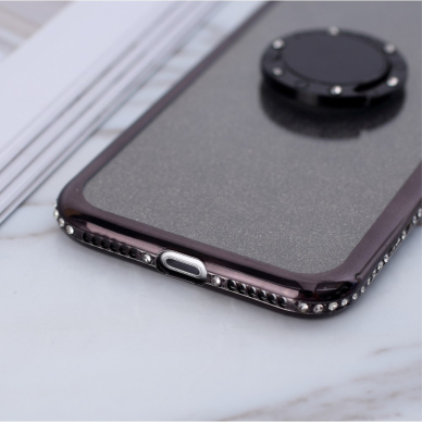 iPhone 7/8/SE 2020/SE 2022 tracy juoda Glitter Ring nugarėlė 4