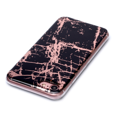 iPhone 7/8/SE 2020/SE 2022 Tracy nugarėlė Black&gold Marble+ 3