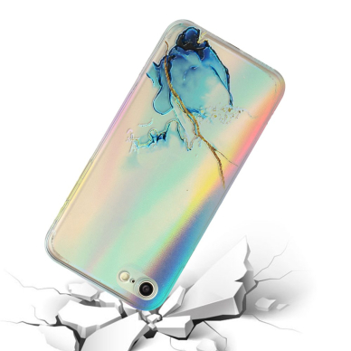 iPhone 7/8/SE 2020/SE 2022 Tracy nugarėlė LASER MARBLE Blue 2