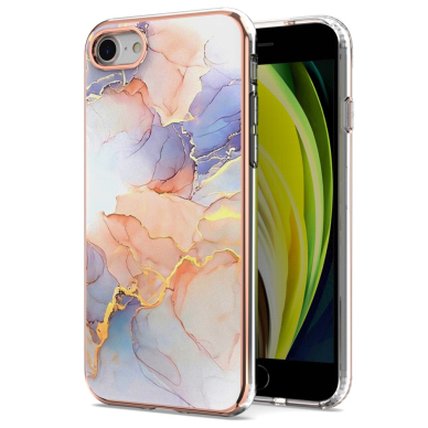 iPhone 7/8/SE 2020/SE 2022 Tracy nugarėlė MILKY WAY MARBLE White