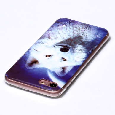 iPhone 7/8/SE 2020/SE 2022 Tracy nugarėlė šviečianti tamsoje White Dog 2