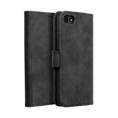 Iphone 7/8/SE black VELVET dėklas 2