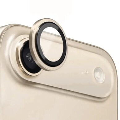 iPhone AIR apsauginis gold Mr. Monkey galinės kameros stiklas