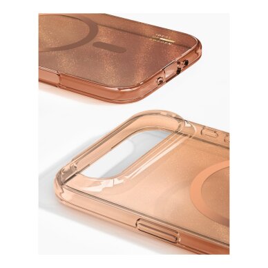 iPhone AIR iDeal Of Sweden Clear Mocha Mousse MagSafe nugarėlė 1