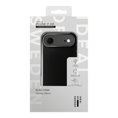 iPhone AIR iDeal Of Sweden Slim MagSafe Glossy Black nugarėlė 3