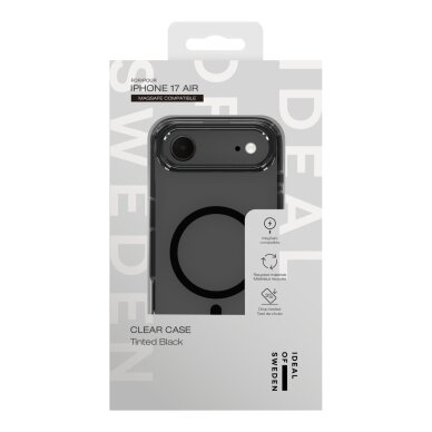 iPhone AIR iDeal Of Sweden Tinted Black MagSafe nugarėlė 3