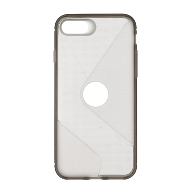 Iphone SE 2nd 2020 tamsiai skaidri S-CASE nugarėlė