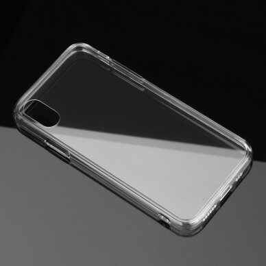 iPhone XR clear GLASS CASE nugarėlė