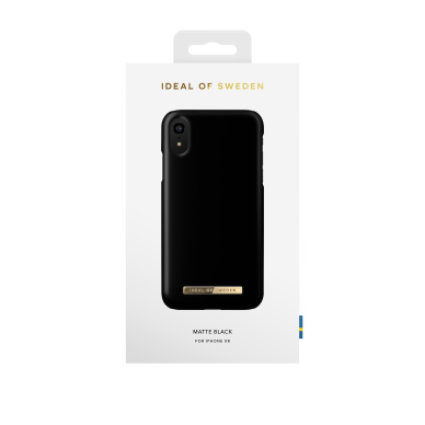 iPhone XR iDeal Of Sweden nugarėlė Matte Black 2