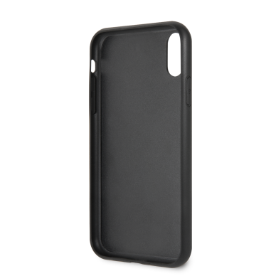 iPhone XR juoda GUESS nugarėlė GUHCI61HYMABK 4