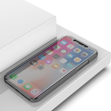 iPhone XR juodas VIEW WINDOW dėklas 3