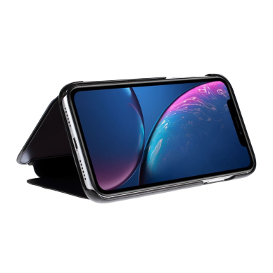 iPhone XR juodas VIEW WINDOW dėklas 9