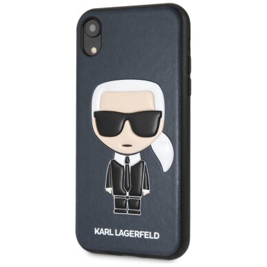 iPhone XR mėlyna KARL LAGERFELD nugarėlė KLHCI61IKPUBL 8