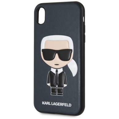 iPhone XR mėlyna KARL LAGERFELD nugarėlė KLHCI61IKPUBL 9