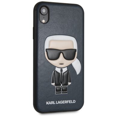 iPhone XR mėlyna KARL LAGERFELD nugarėlė KLHCI61IKPUBL 11