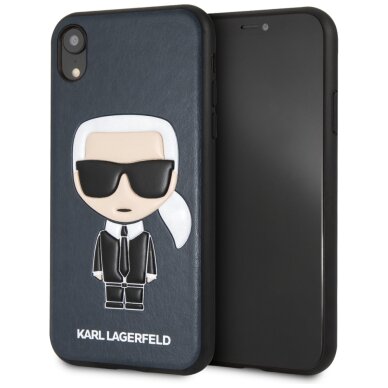 iPhone XR mėlyna KARL LAGERFELD nugarėlė KLHCI61IKPUBL 7