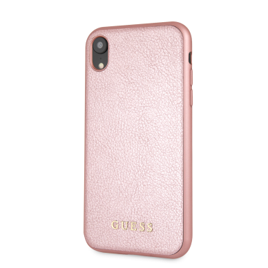 iPhone XR rausva GUESS nugarėlė GUHCI61IGLRG 2