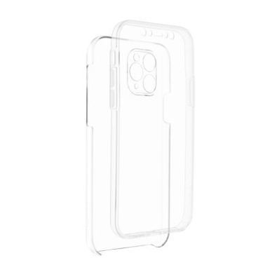 iPhone XR skaidrus Ultra Slim PC+TPU 1