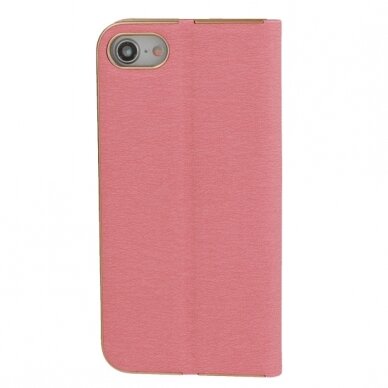 Iphone XR šviesiai rožinis VENBOOK dėklas 1