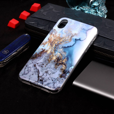 iPhone XR Tracy nugarėlė Blue Marble 3
